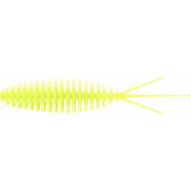 Libra Lures Turbo Worm 56 Krill (8-pack) - Hot Yellow