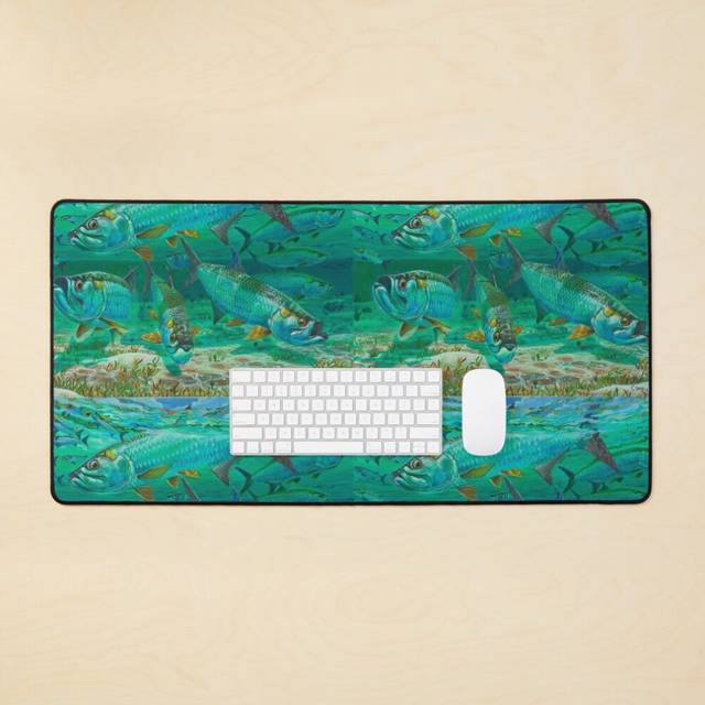 Desk Mat High Rollers Large Gaming Mouse Pad 35x16 inch
