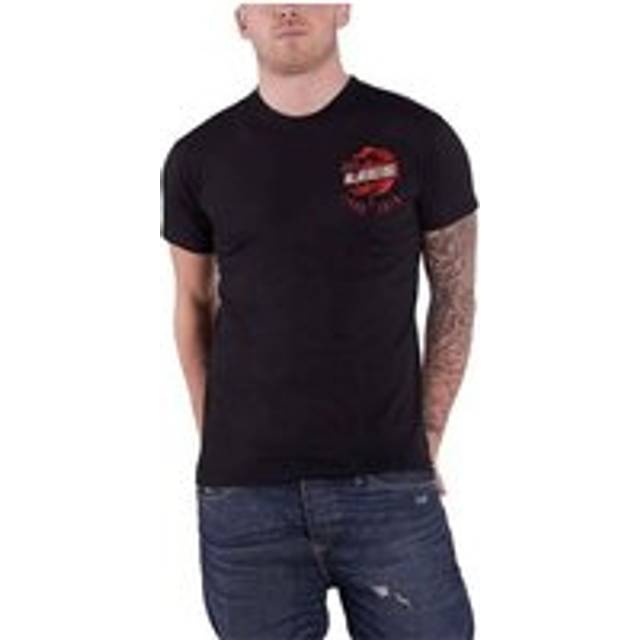 (XL, Black) Guns N Roses Unisex Adult Lies 30 Years Repeat Print T-Shirt