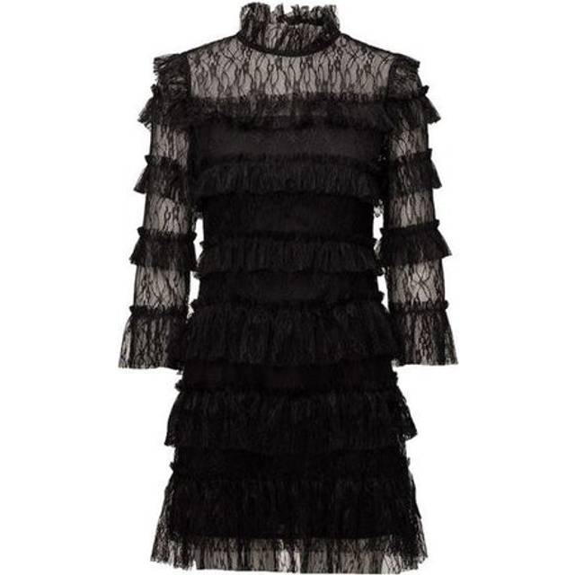By Malina - Spetsklänning Carmine Mini Dress - Svart