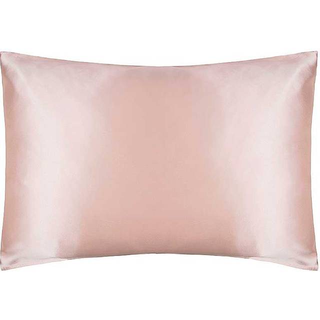 Belledorm Mulberry Silk Pillowcase Powder pink - Ivory (Standard)