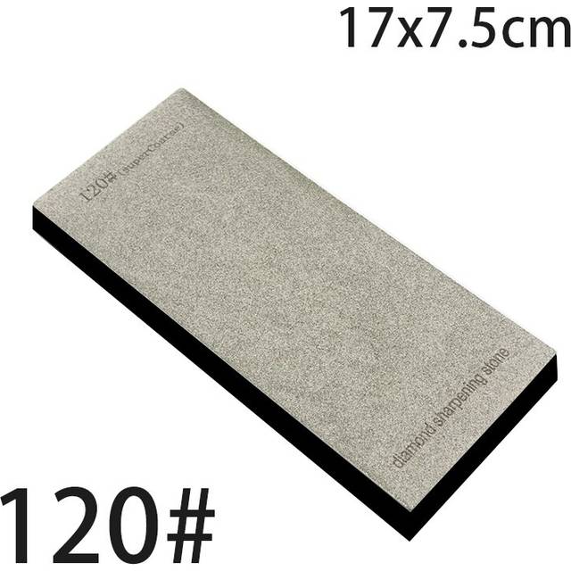 (a-120 grit standard Sharpening Stone) 1000 Diamond Plate Hard Large Sharpening Stone Professional Knife Sharpener Whetstone Edge Blade Sharp Apex She