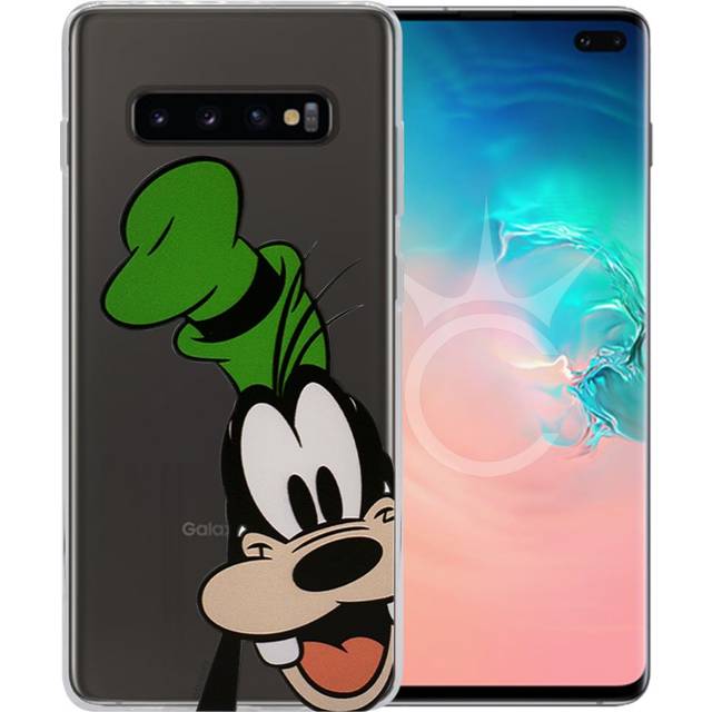 Goofy #1 Disney-skydd för Samsung Galaxy S10 Plus - Transparent