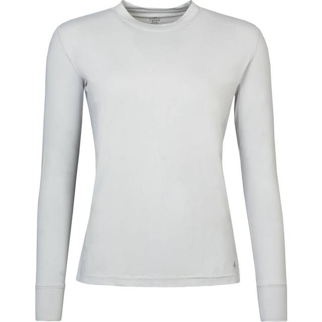 Ladies Performance Long Sleeve T-Shirt - Silver Grey