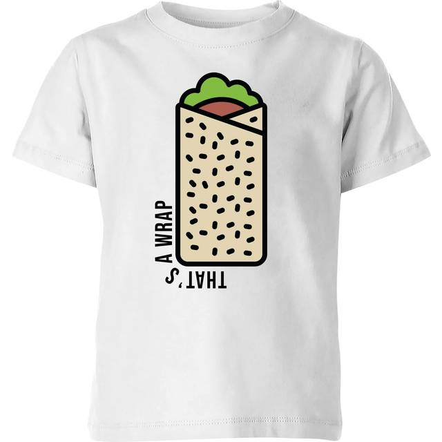 Cooking That's A Wrap Kids' T-Shirt - 5-6 Years - White