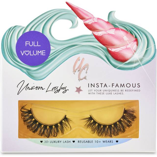Unicorn Cosmetics 3d Faux Mink Lashes - Full Volume False Eyelashes