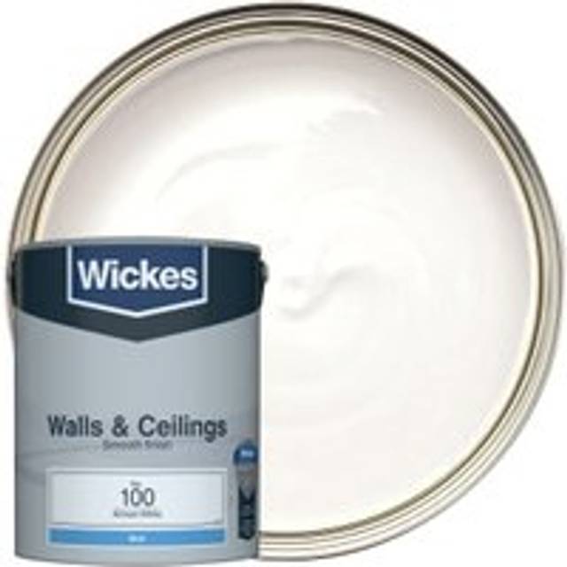 Wickes Vinyl Matt Emulsion Paint - Almost White No.100 - 5L
