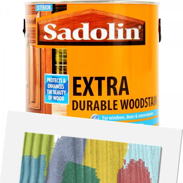 Sadolin Extra Durable Woodstain Tinted Colours 2.5L
