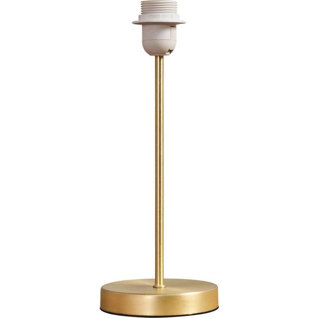 Modern Standard Table Lamp Base in a Gold Metal Finish