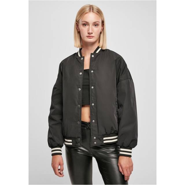 UC Ladies UC Oversized Recycled College Jacket Black / M Jacka