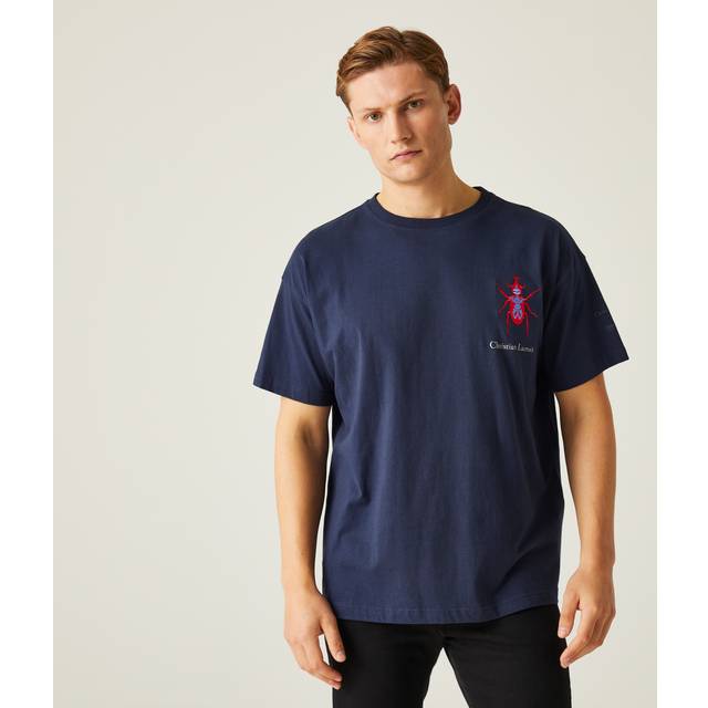 Regatta x Christian Lacroix Men's Stylish Printed Aramon T-shirt Navy, Size: S