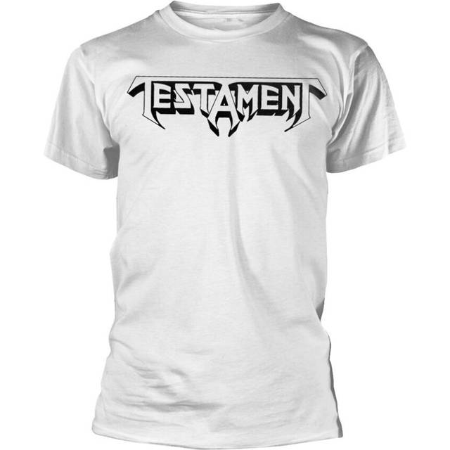 (XXL, White) Testament Unisex Adult Bay Area Thrash T-Shirt