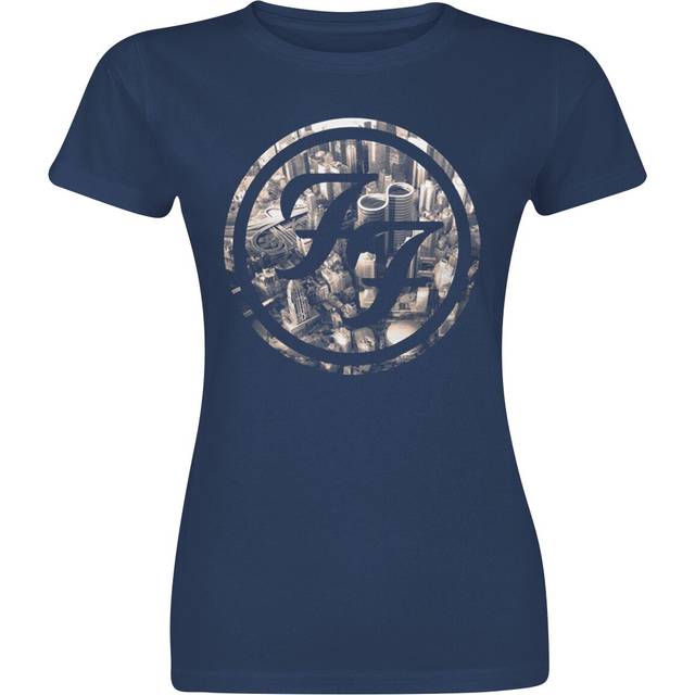 Foo Fighters T-Shirt - Sonic Highways - M to XXL - for Women - navy