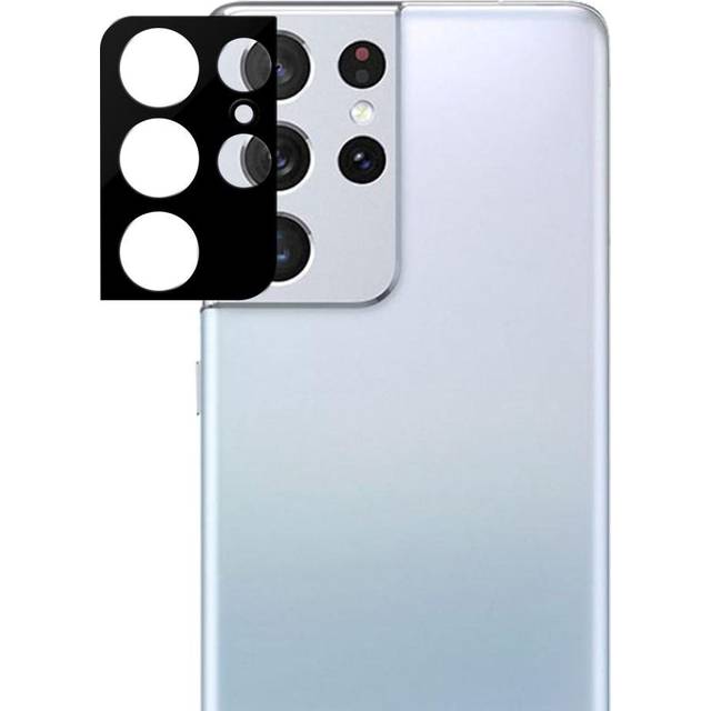 Samsung Galaxy S21 Ultra Skyddsglas för Kameralins - Svart