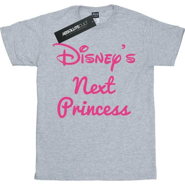 Next Princess Cotton T-Shirt - Grey - 7-8 Years