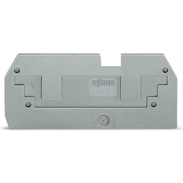 WAGO 284-357 1mm 2-conductor Step Down Cover Plate for 284-901 Grey