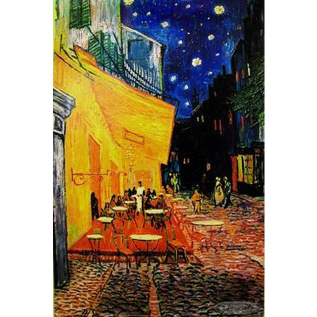 Terrasse de Cafe la nuit Poster Vincent Van Gogh