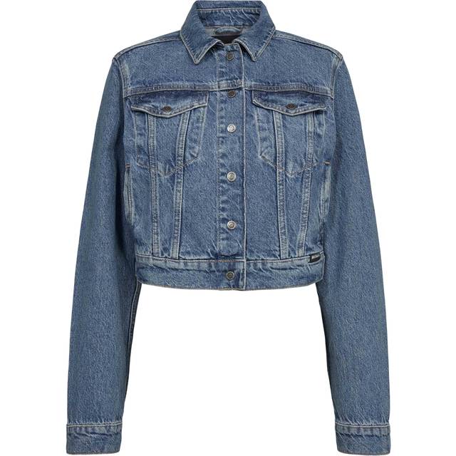 ROTATE BIRGER CHRISTENSEN Twill Oversized Jacket |Blå |L