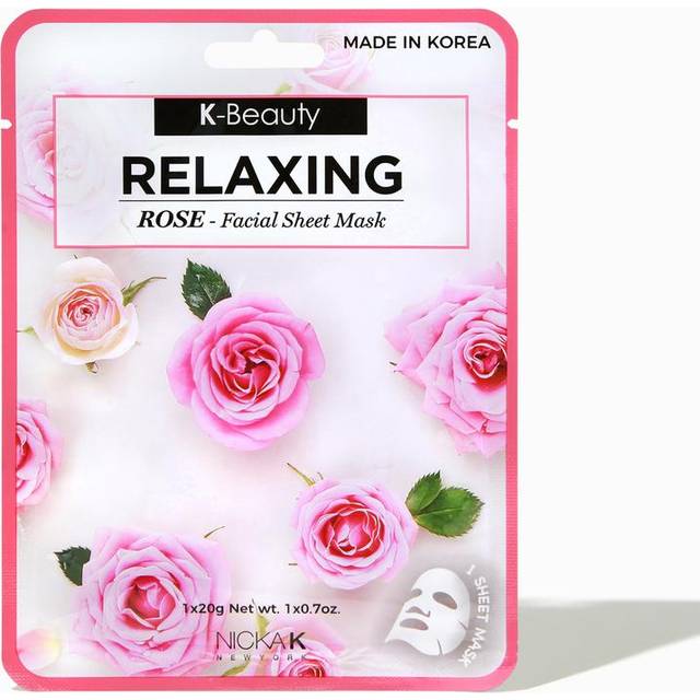 Nicka k york k-beauty full face korean facial mask sheet premium quality