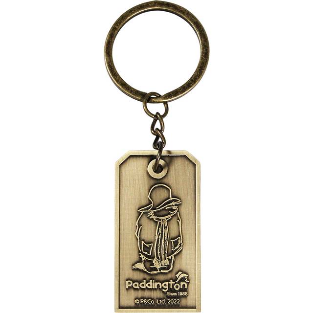 Keyring Metal Boxed - Paddington Bear (Gold Tag)