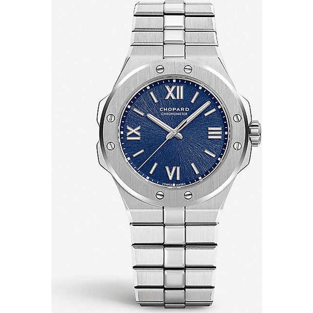 Chopard Womens Aletsch Blue Alpine Eagle Steel Small Watch 36mm - Aletsch blue