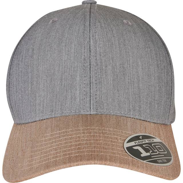 Flexfit 110 Melange Mix Cap Snapback One Size Grey/Khaki Keps