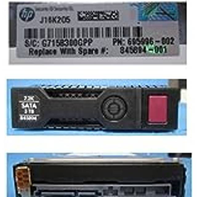 Hewlett packard enterprise 845894-001 drv hd 3tb 6g 7.2k 3.5 sata