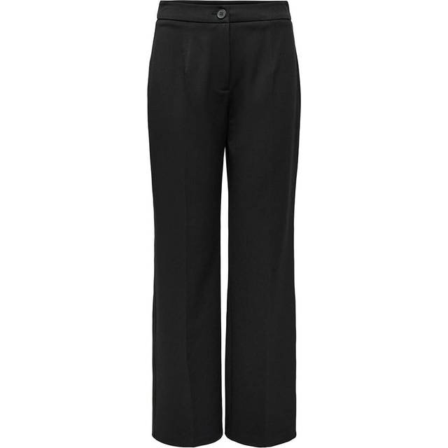 Women's high-waisted striped Trousers Only Mia - Noir
