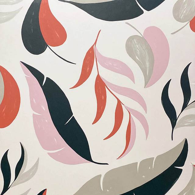 Arthouse Falling Leaves Multicoloured Wallpaper Nature Stylish Paste The Wall