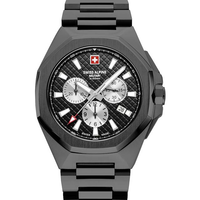 Swiss Alpine Military 7005.9177 Typhoon Chronograph Herrenuhr 42mm 10ATM