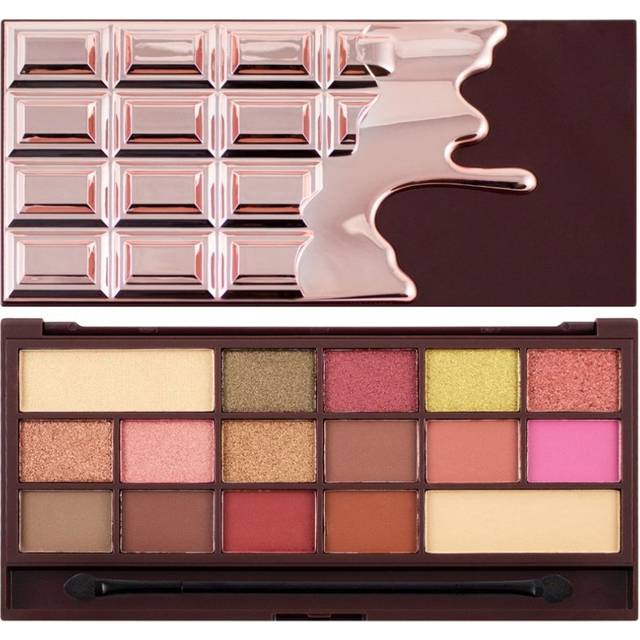 I Heart Revolution Eye Shadow Palette I Heart Chocolate Rose Gold Mixed 1 count