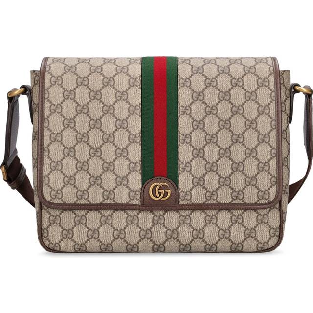 Gucci Ophidia Medium Messenger Bag - Beige/Ebony • Price »