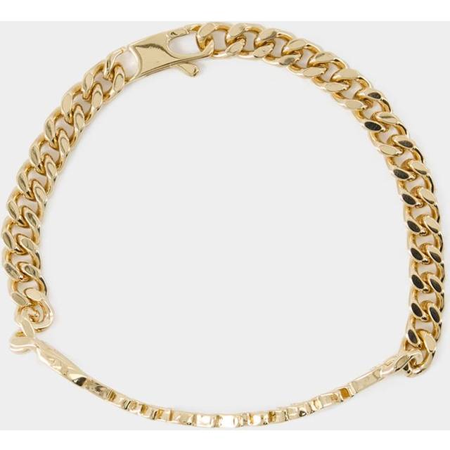 Jacquemus, Accessoarer, Dam, ONE Size, Guld Kedja-Länk Spänne Halsband - yellow (ONE SIZE)