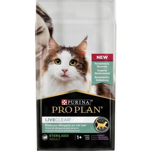 Purina Pro Plan LiveClear Sterilised Adult - Turkey - 2.8kg