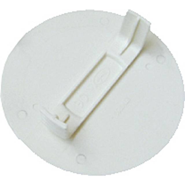 Doslock kopplingsdosa 100mm kritvitt snäppfäste (styckvis)