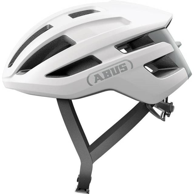 Abus PowerDome Cykelhjälm, Polar White, S/51-55cm