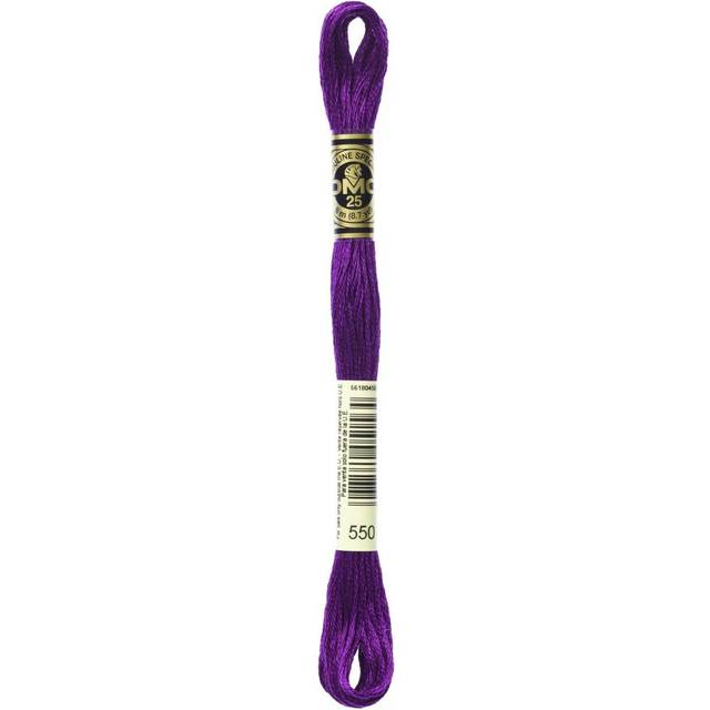 DMC Stranded Cotton Thread 327 Purple 8 Metres