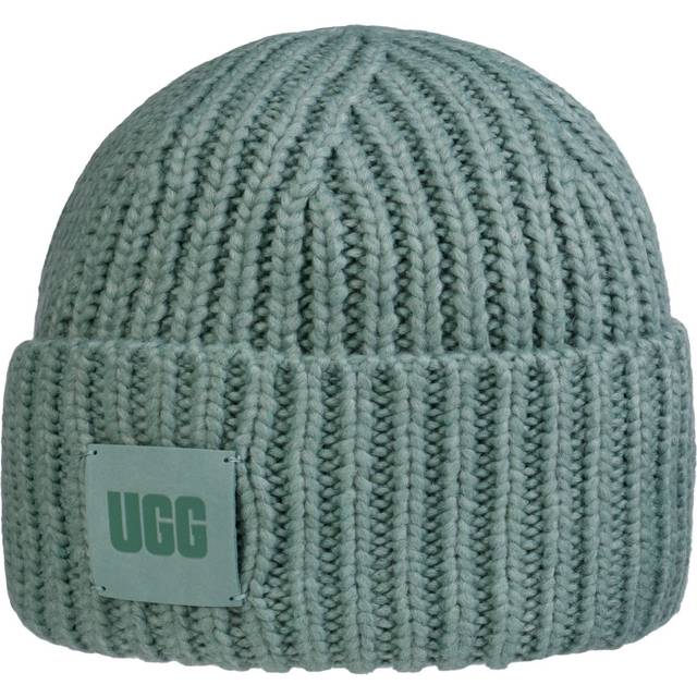 Chunky Rib Beanie Hat by UGG - mint green - One Size