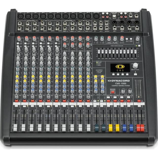 (Open Box) Dynacord - CMS 1000-3 - 10 Channel Compact Mixing Desk