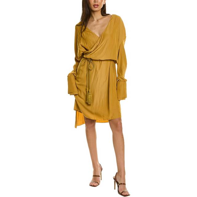 Lanvin Twisted Midi Dress