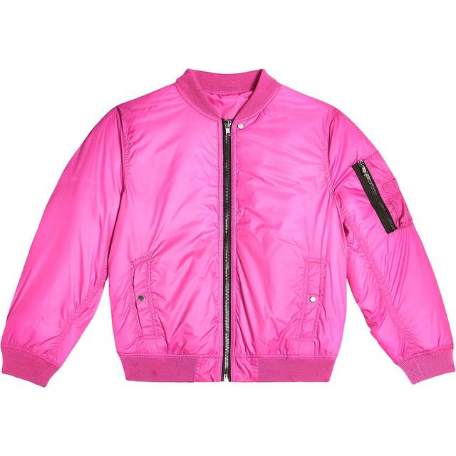 Rick Owens Kids Pink Flight Bomber Jacket - HOT PINK - 10Y