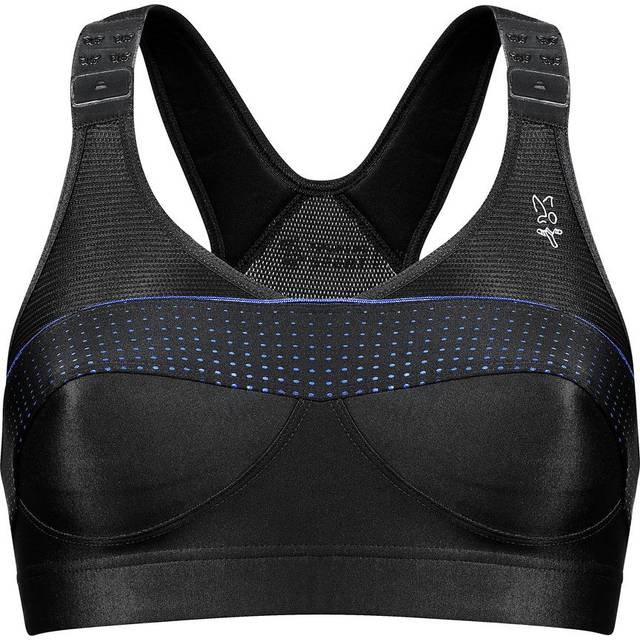 Top Strap Xback Sports Bra - Black - 32D