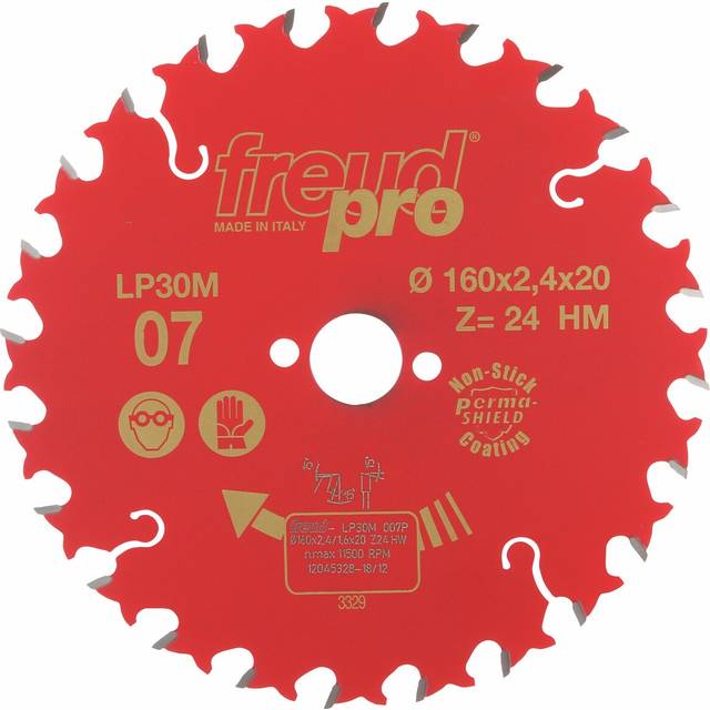 Freud LP30M General Purpose Circular Saw Blade 160mm 24T 20mm