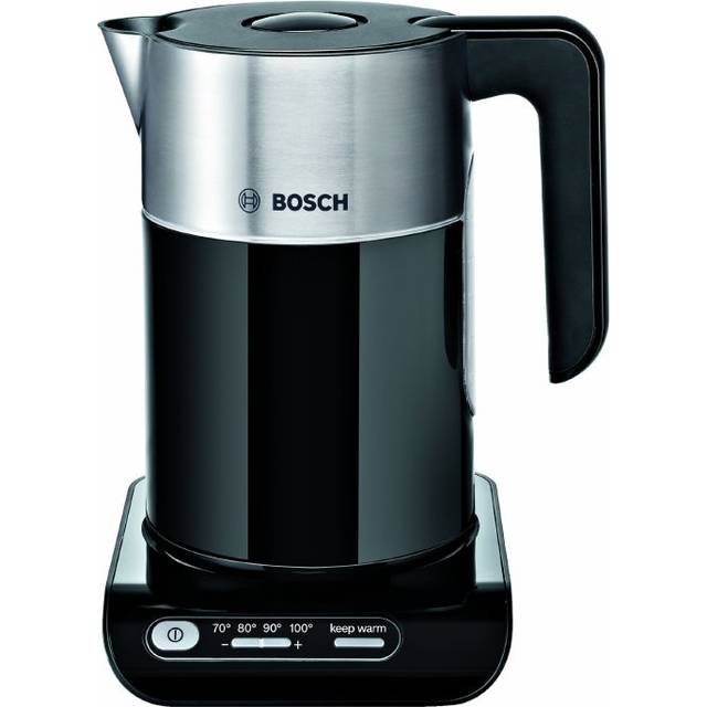 Bosch TWK8633 Styline Collection Cordless Jug Kettle, 1.5 L - Black
