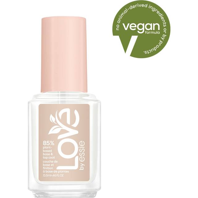 LOVE by essie Nail Care  85 Plantbased  SalonQuality  Base and Top Coat  046 Fl Oz