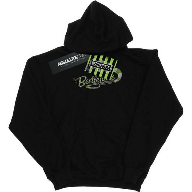 Beetlejuice Womens/Ladies Sandworm Alt Logo Hoodie
