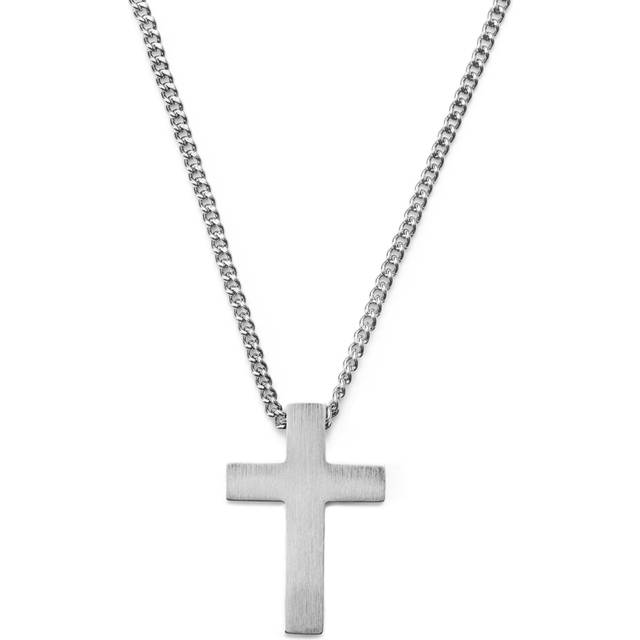 The Son Silver-Tone Cross Iconic Necklace