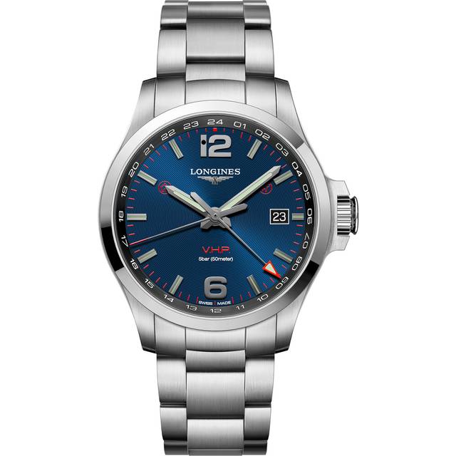 Longines Watch Conquest VHP GMT Mens - Blue
