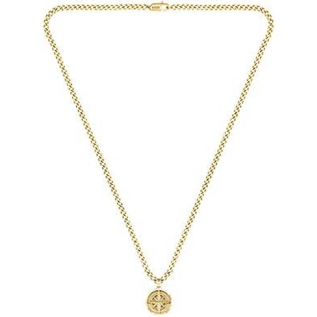 BOSS North Compass Necklace Gold