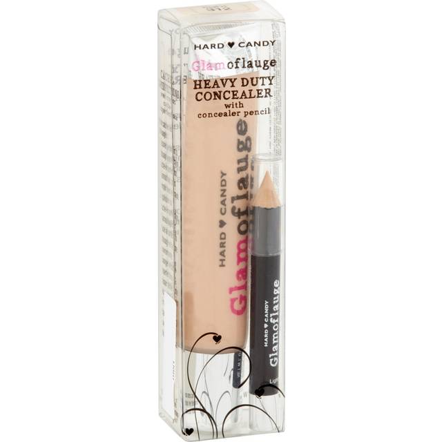 Hard candy glamoflauge HEAVY DUTY cONcEALER with pencil (LIgHT color)
